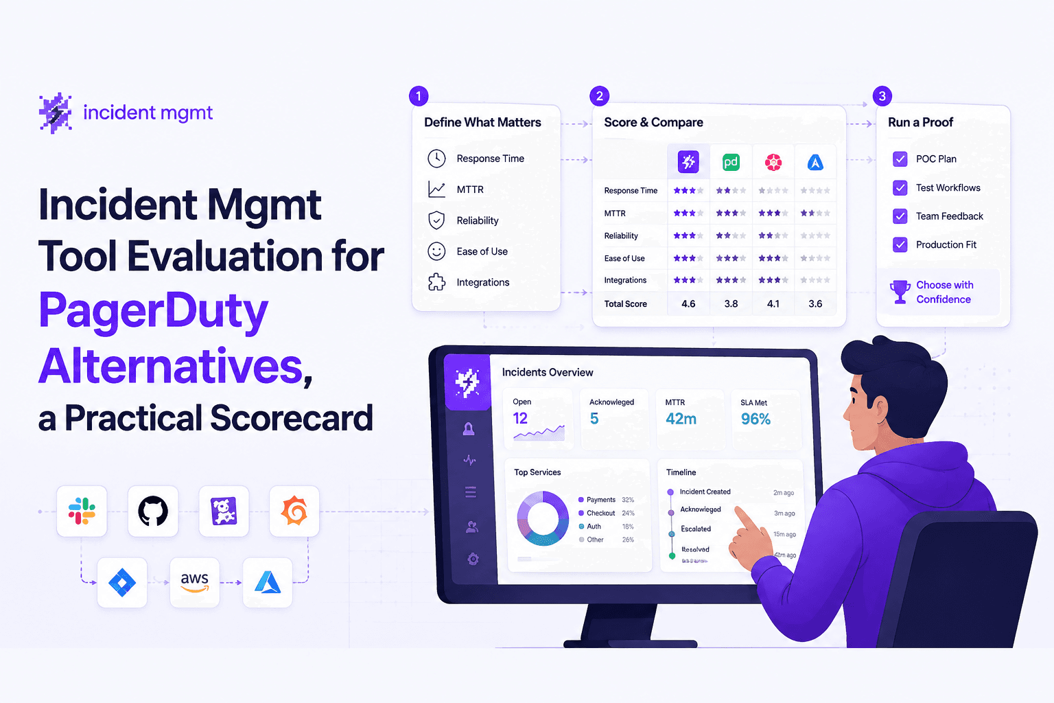 Incident Mgmt Tool Evaluation for PagerDuty Alternatives, a Practical Scorecard