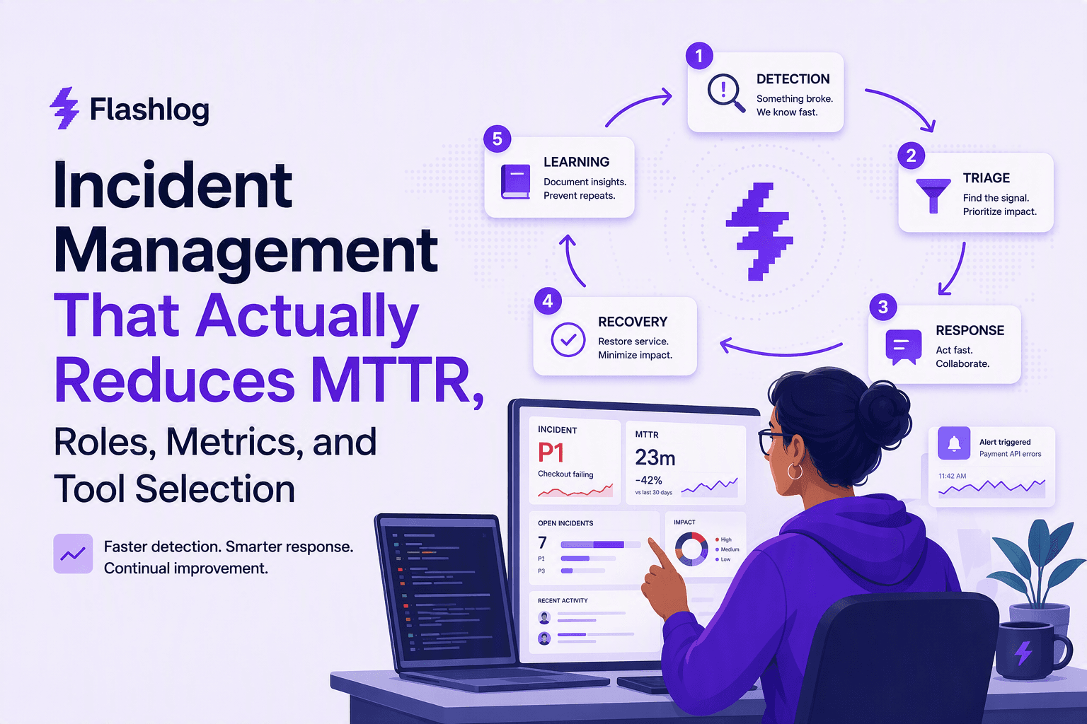Incident Management That Actually Reduces MTTR, Roles, Metrics, and Tool Selection