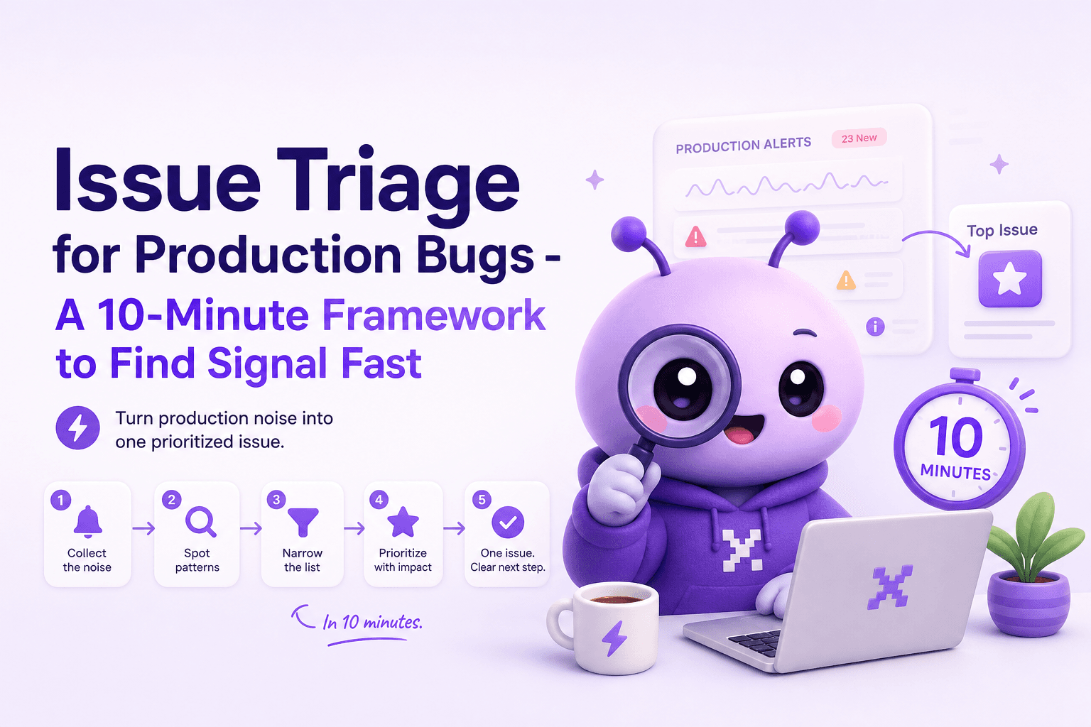 Issue Triage for Production Bugs - A 10-Minute Framework to Find Signal Fast