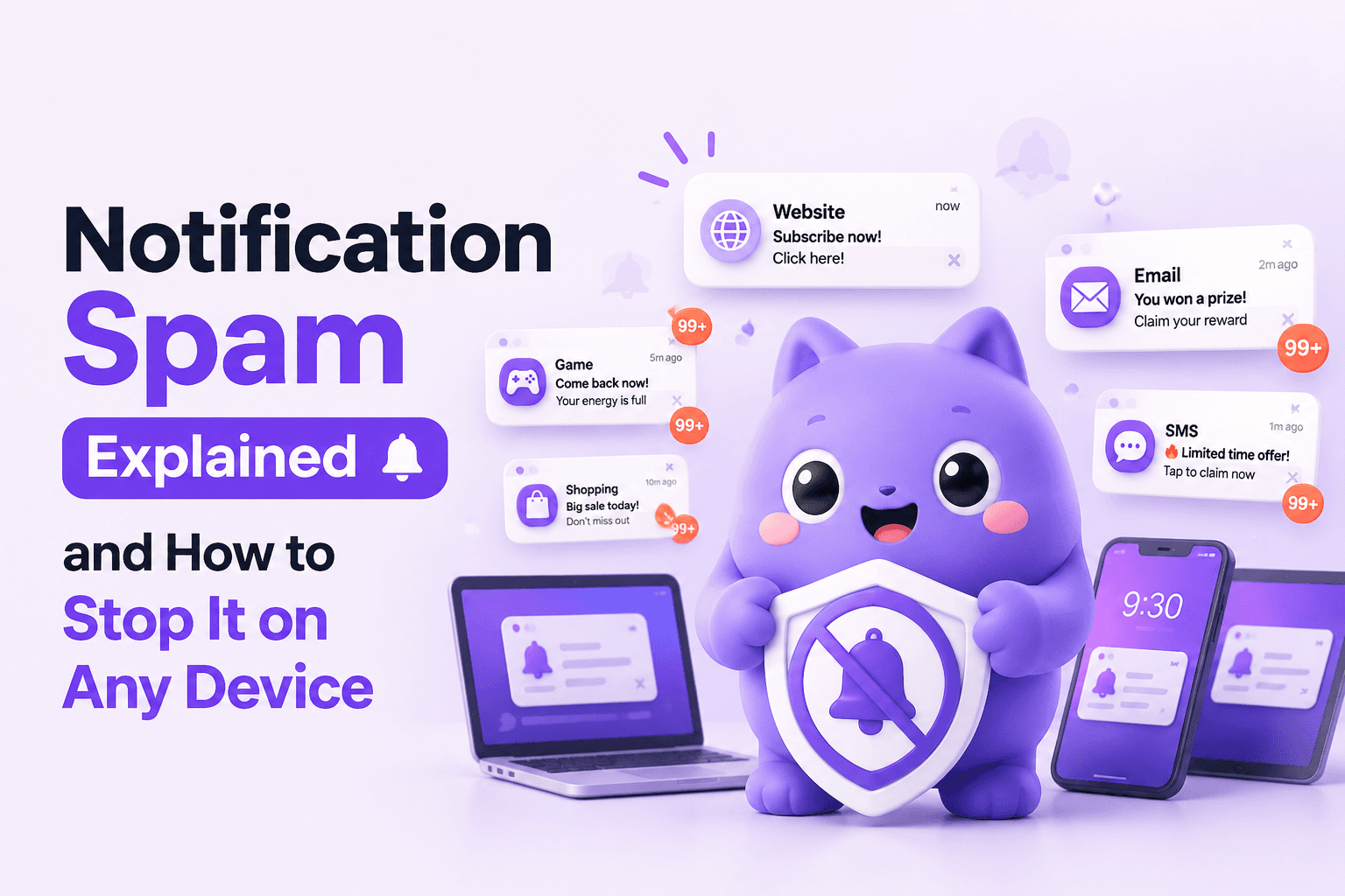 Notification Spam Explained and How to Stop It on Any Device