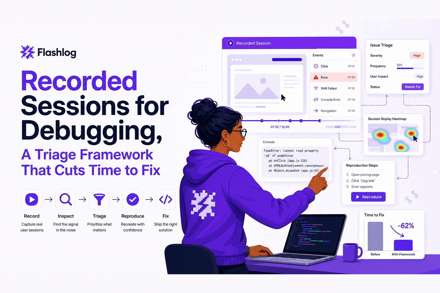 Recorded Sessions for Debugging, A Triage Framework That Cuts Time to Fix