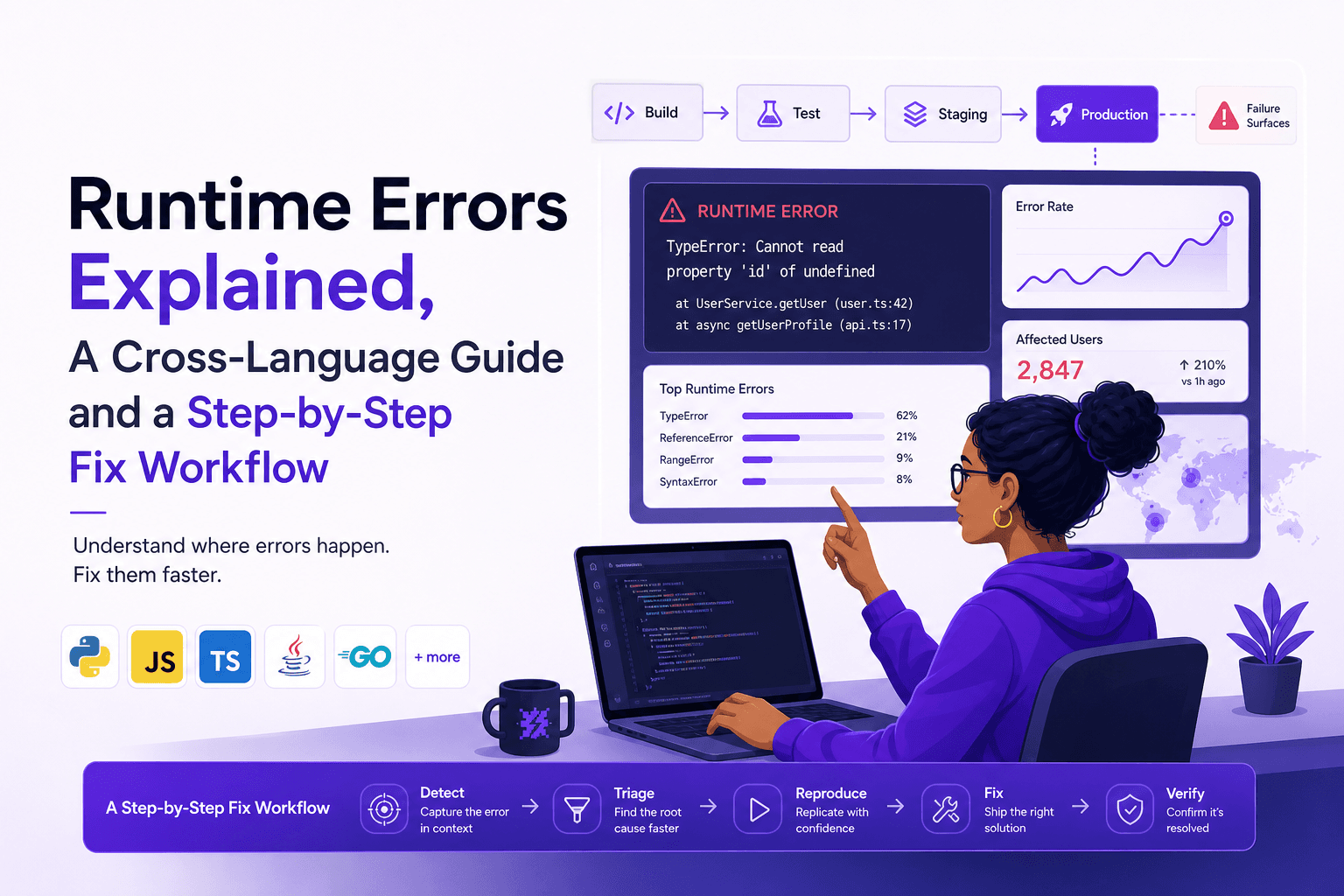Runtime Errors Explained, A Cross-Language Guide and a Step-by-Step Fix Workflow