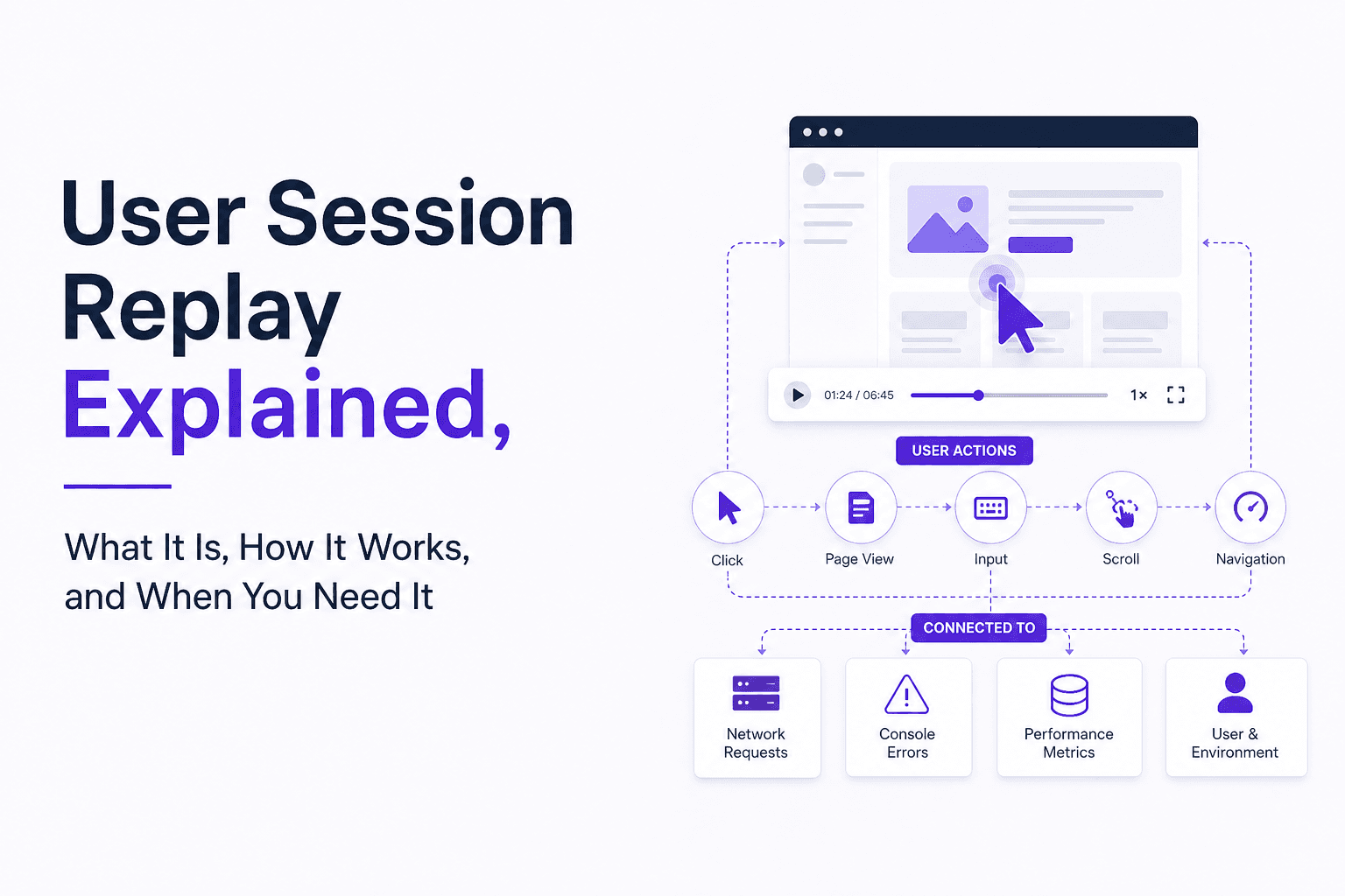 User Session Replay Explained, What It Is, How It Works, and When You Need It